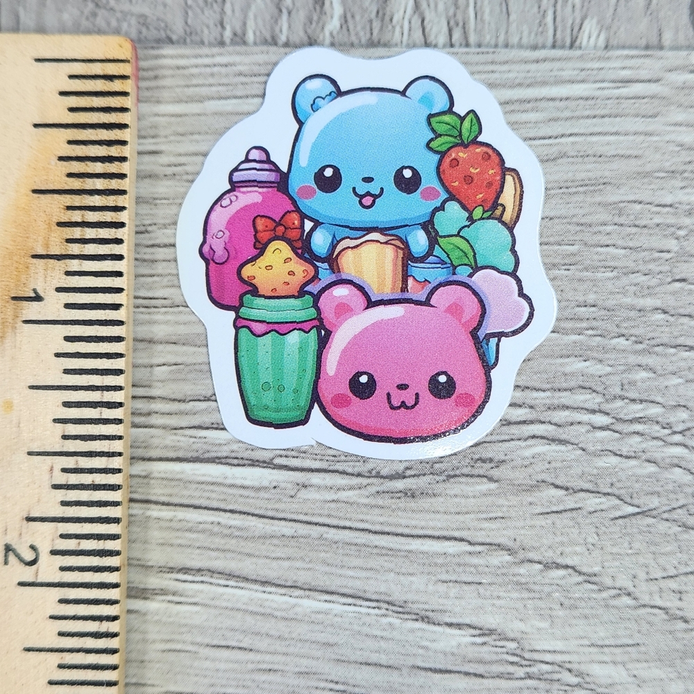 10 for $10 Stickers Kuwaii Adorable Fun Animated